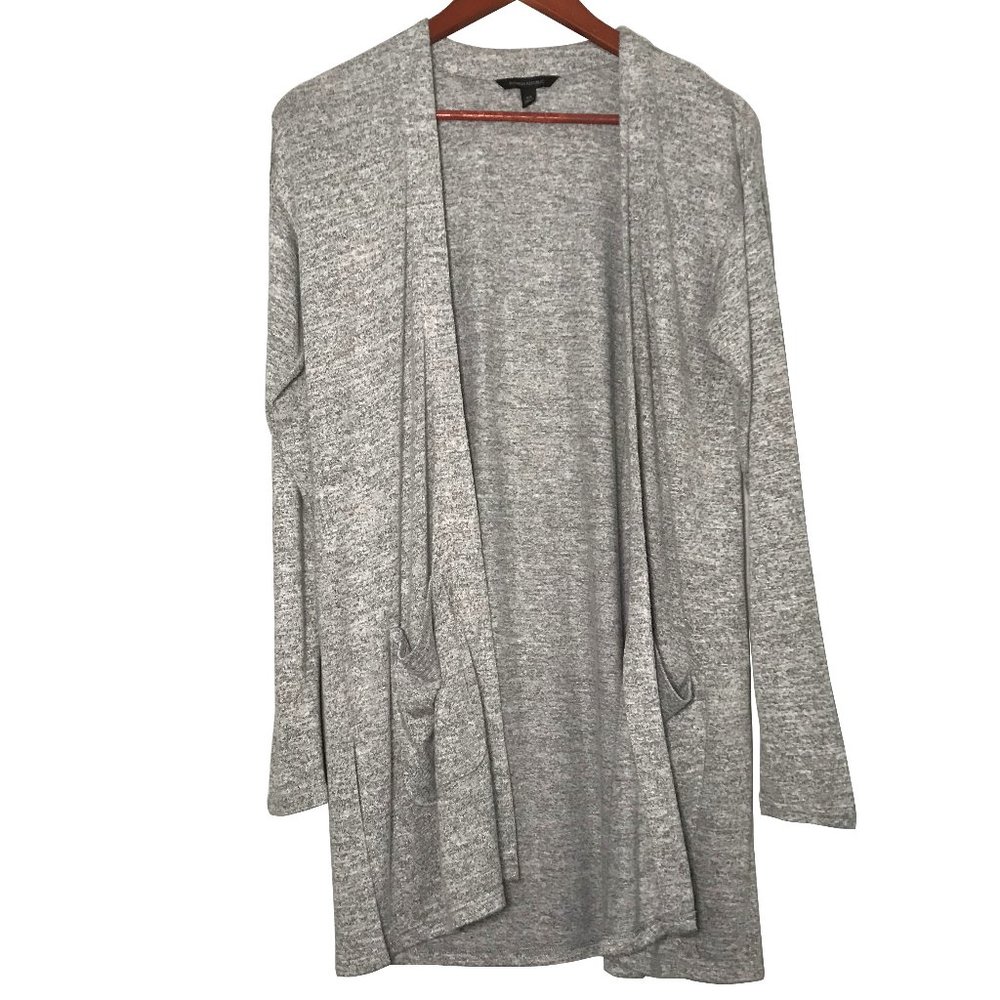 Banana Republic Duster w/pockets- Heather Grey